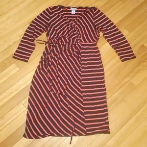EUC Motherhood maternity wrap style dress
